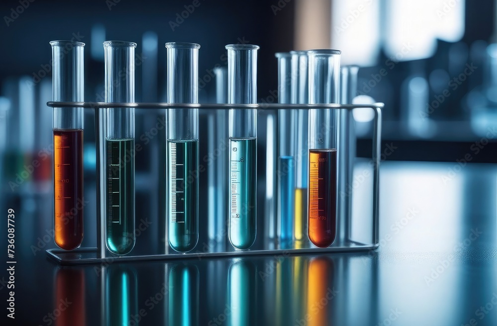 test tubes in laboratory test tubes in laboratory