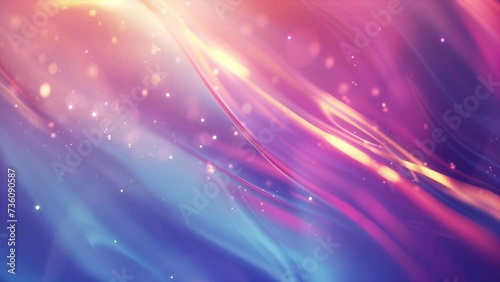 Abstract Gradient Seamless Looped Animation Background. flowing Fluid waves and glowing particles. light leaks, gradient. bright colors animated stock footage. live Wallpaper, beautiful backdrop	