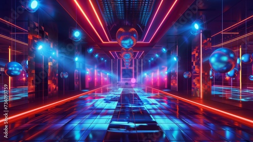 background for discotheque backdrop