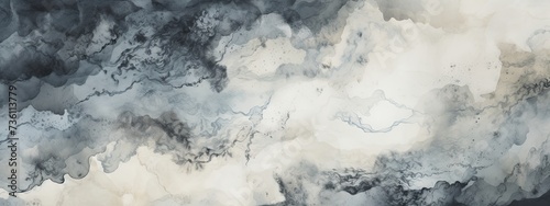 abstract map of Fukushima, duotone velvet grey and cream © paisorn
