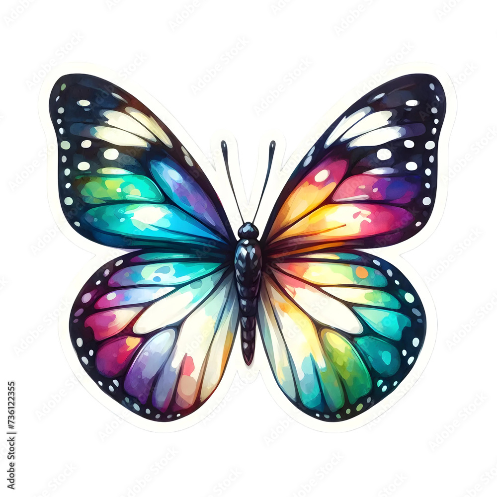 Watercolor Butterfly Clipart Watercolor Butterfly Clipart