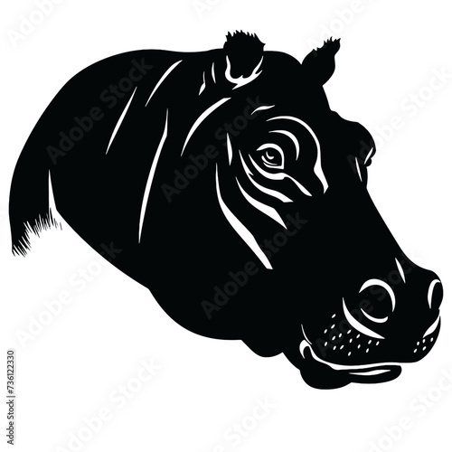 hippo silhouette