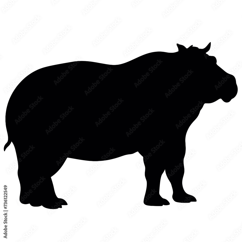 hippo silhouette
hippo silhouette