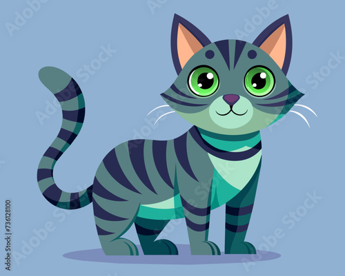 cat feline kitty kitten pussycat cartoon pretty cute vector illustration perfect beautiful amazing tabby tomcat