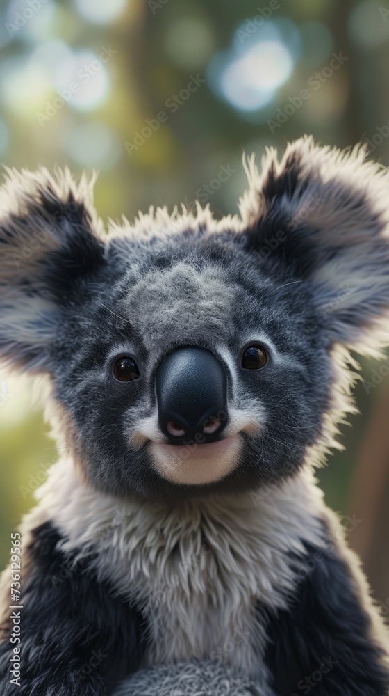 Adorable Pandala: A Charming Mix of Panda and Koala Adorable Pandala: A Charming Mix of Panda and Koala