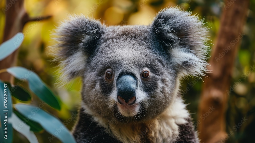 Fototapeta premium Adorable Pandala: A Charming Mix of Panda and Koala