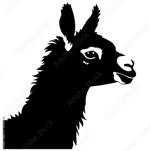 Llama silhouette