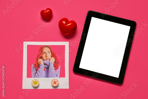 Photo of beautiful woman wi...
