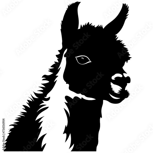 Llama silhouette