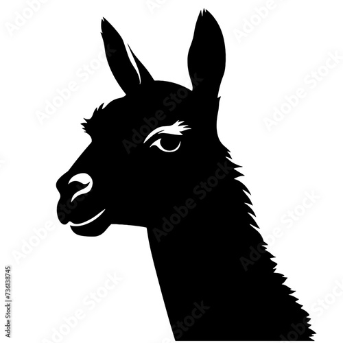 Llama silhouette