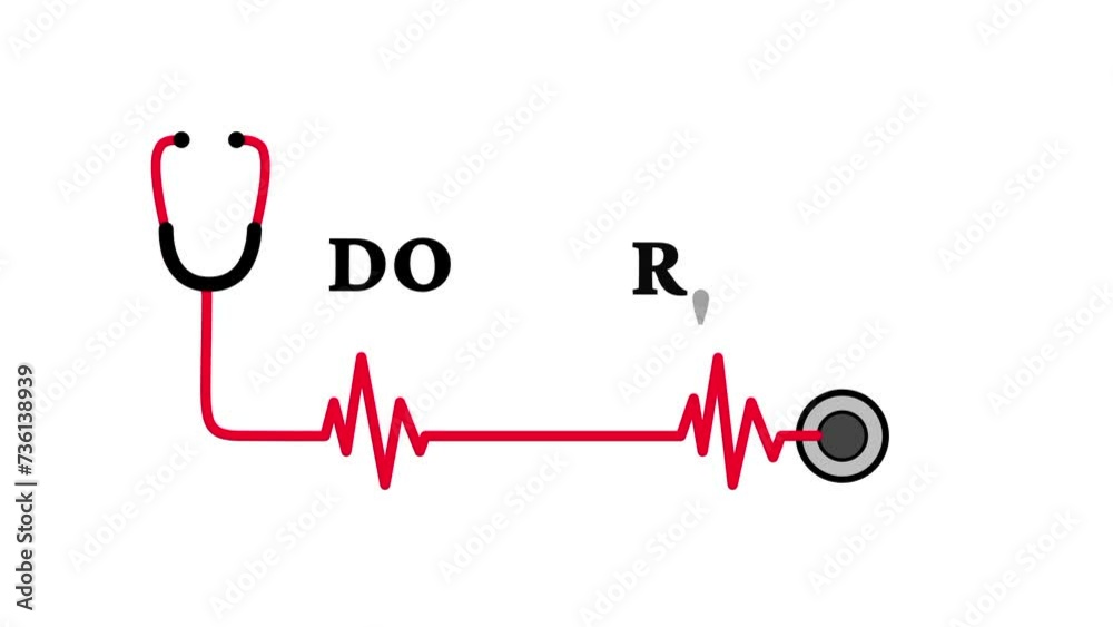 Handwritten animated text Happy Doctor's Day on a white background with a stethoscope heart. Lettering concept video with text Happy Doctor's Day. March 30 - World Doctor's Day Handwritten animated text Happy Doctor's Day on a white background with a stethoscope heart. Lettering concept video with text Happy Doctor's Day. March 30 - World Doctor's Day