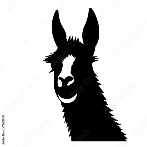 Llama silhouette