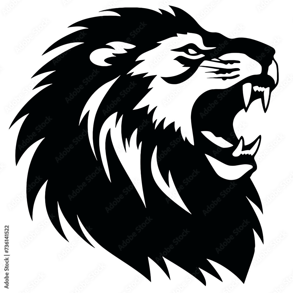 lion silhouette lion silhouette