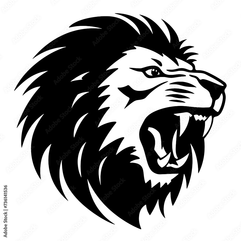lion silhouette lion silhouette