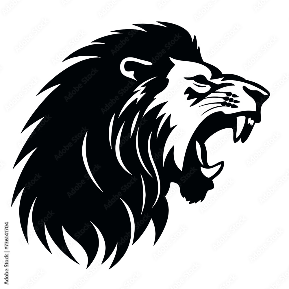 lion silhouette lion silhouette