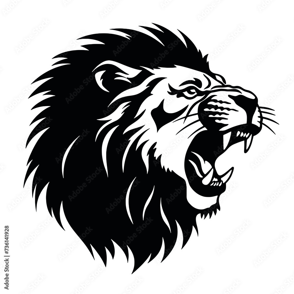 lion silhouette lion silhouette