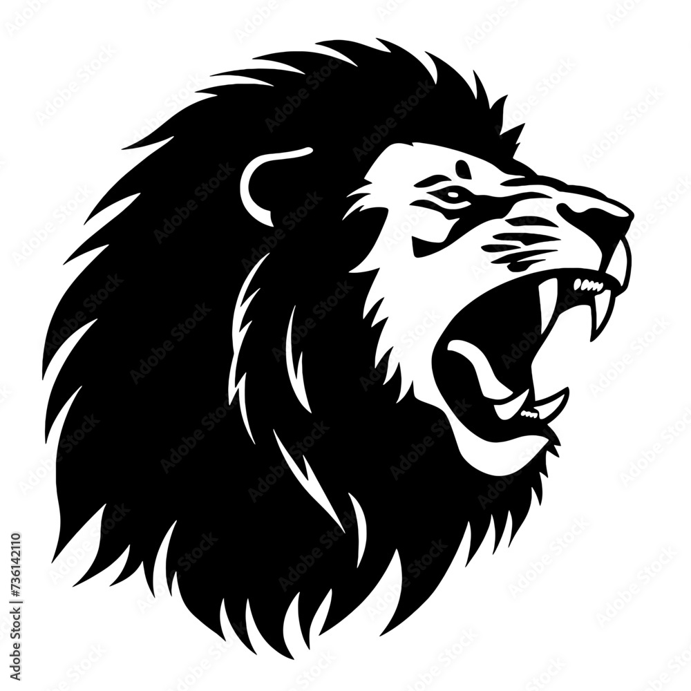 lion silhouette lion silhouette