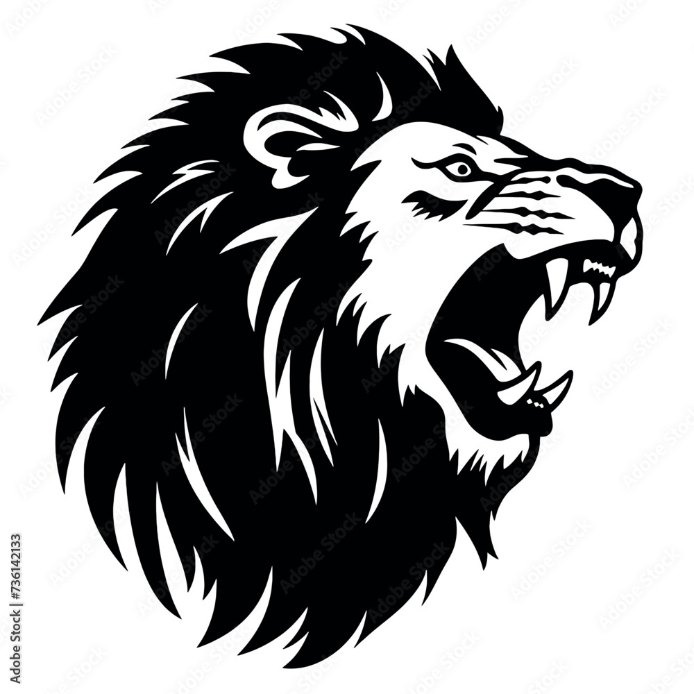 lion silhouette lion silhouette