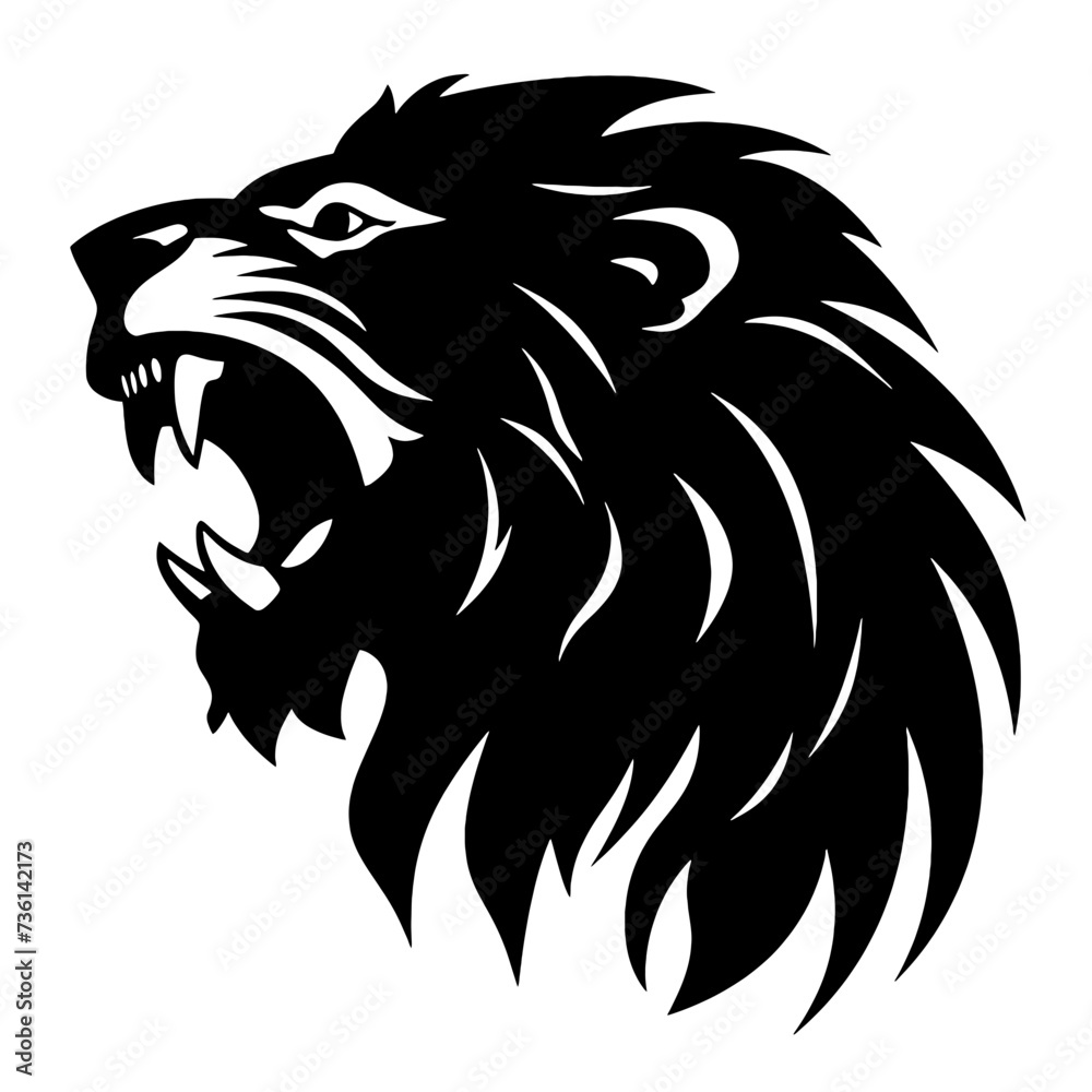 lion  silhouette