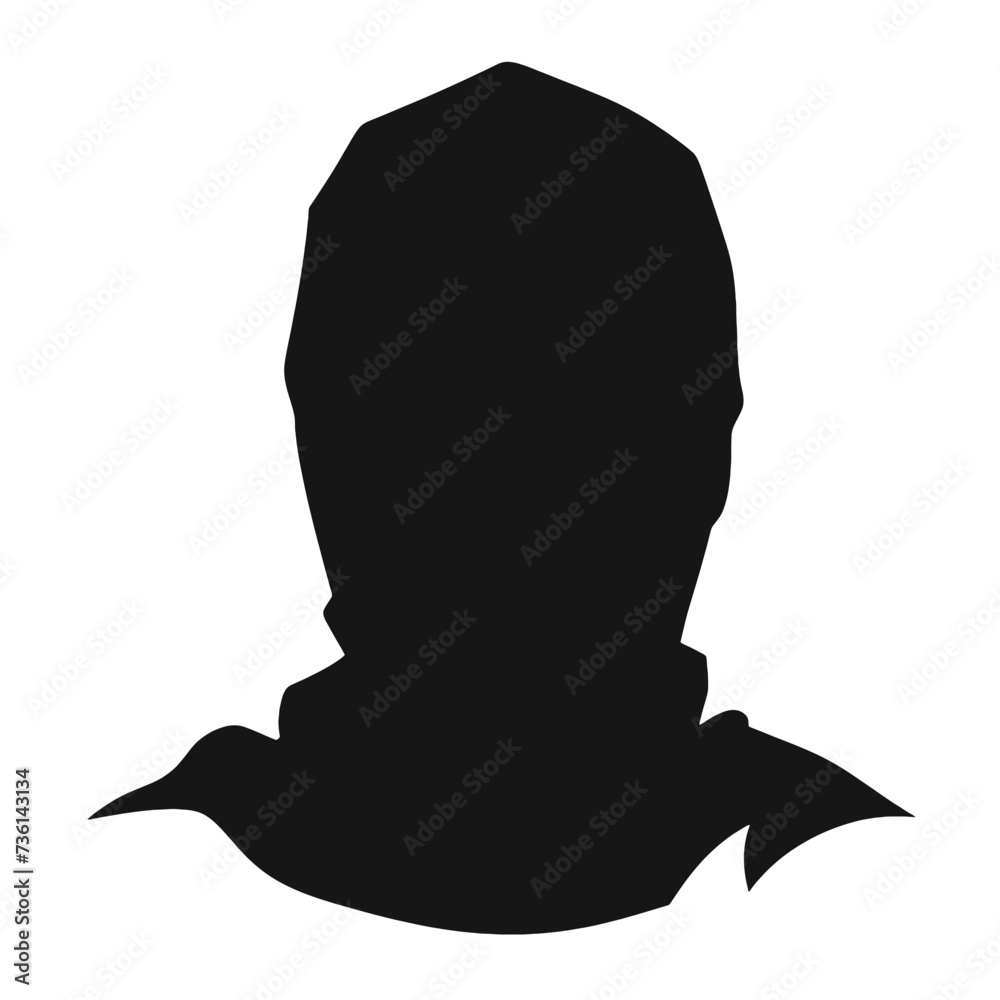 ninja mask silhouette ninja mask silhouette
