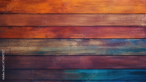 Colorful rich bronze background and texture of wooden boards