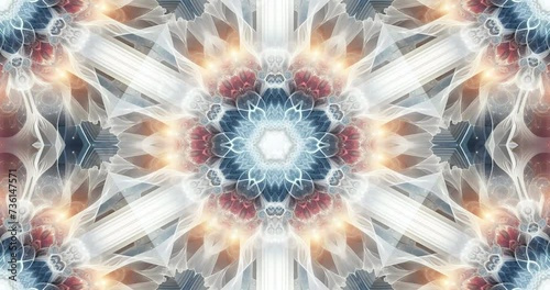 Symmetrical pattern video background full hd 4k