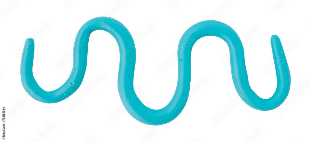 Light blue plasticine isolated on transparent background. Light blue plasticine isolated on transparent background.