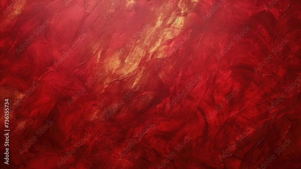 Crimson foil decorative texture. Crimson background for artwork