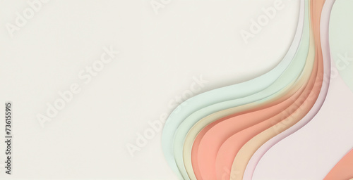 pastel color abstract wave background, for presentation, wallpaper, background, backdrop curve, art, business card background, wavy, 3d banner