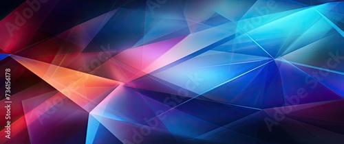 Abstract background with colorful colors and light reflection