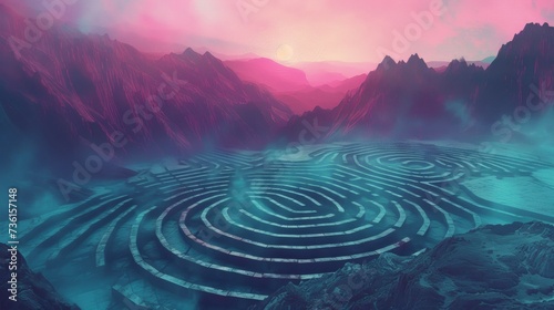 Mystical Meditation Mazes: Labyrinths for Mindfulness and conceptual metaphors of Labyrinths for Mindfulness