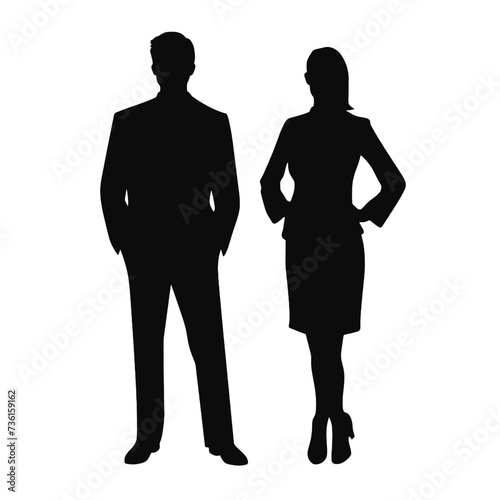 Wallpaper Mural business people silhouette Torontodigital.ca