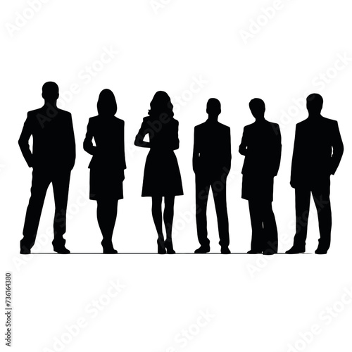 business people  silhouette
