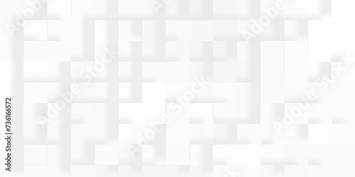 Abstract white exterior 3d illustration vector background with block pattern, Embossed paper square white geometric pattern of 3d blocks Background, Abstract business block pattern geometric vector. © DAIYAN MD TALHA