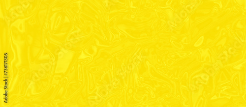 Crumpled of yellow satin with marble texture, Abstract texture of yellow peel with glow, Modern seamless yellow background with liquid crystal palette, yellow background with quartz texture.