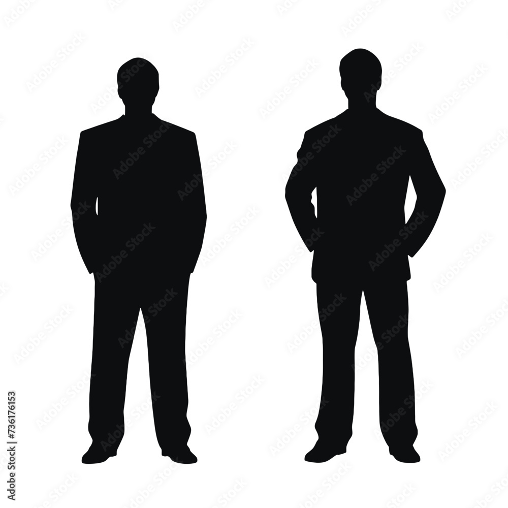 business people silhouette business people silhouette