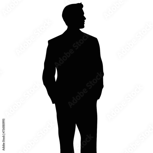 business people silhouette 