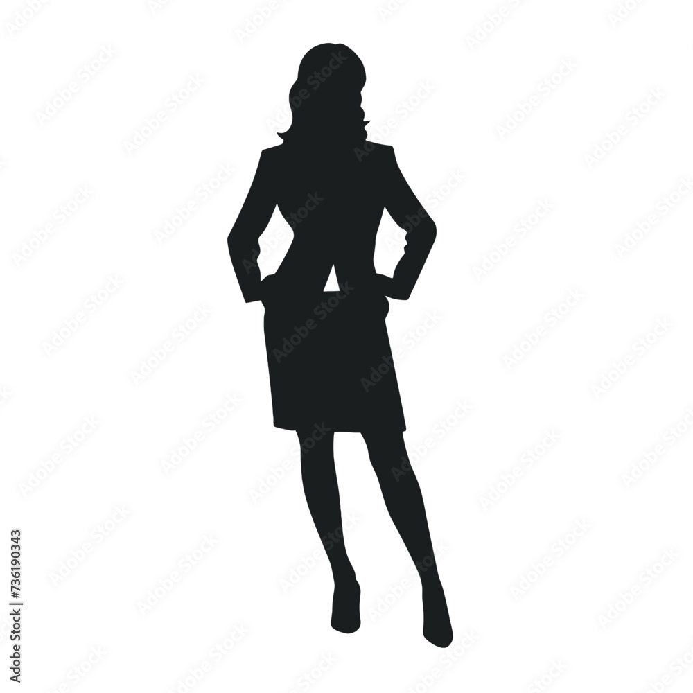 business people silhouette business people silhouette