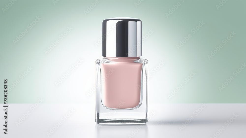 Trendy Nail Polish A chip-resistant nail polish in AI generated illustration Trendy Nail Polish A chip-resistant nail polish in AI generated illustration
