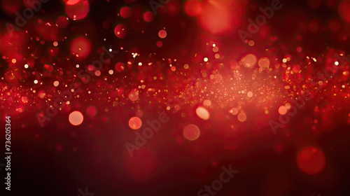 effect dust red particles illustration abstract glitter, texture bokeh, glow flare effect dust red particles
