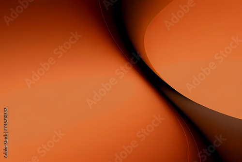 Light Brown Wave Background  Abstract geometric background with liquid shapes. Vector illustration.