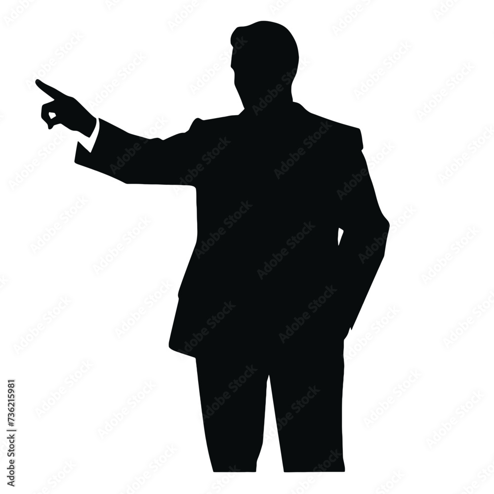 business people silhouette 