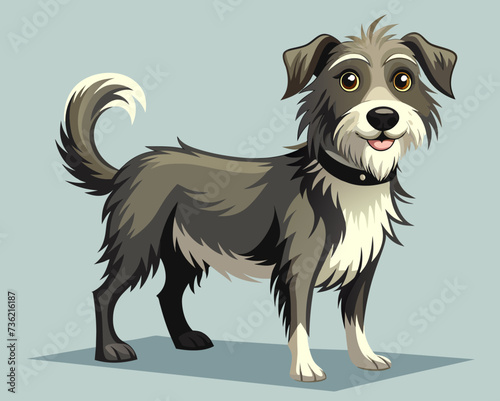 dog pet pup puppy cur vector illustration cartoon pretty cute perfect beautiful amazing doggy hound mongrel mutt pooch tyke