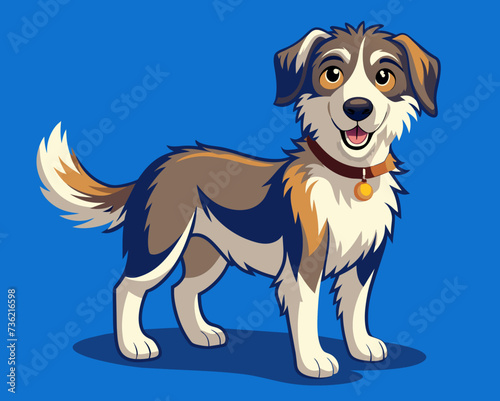 dog pet pup puppy cur vector illustration cartoon pretty cute perfect beautiful amazing doggy hound mongrel mutt pooch tyke