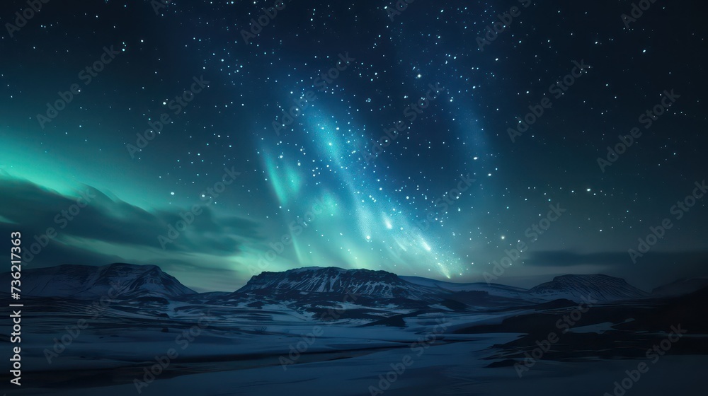 Algorithmic Aurora Illuminating the sky