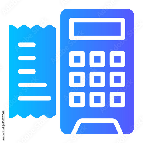 pos terminal gradient icon