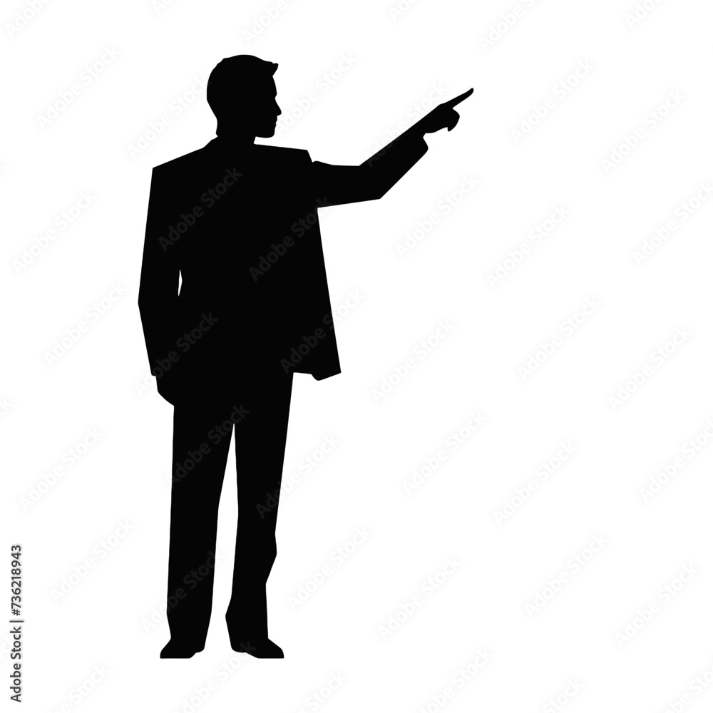 business people silhouette 
