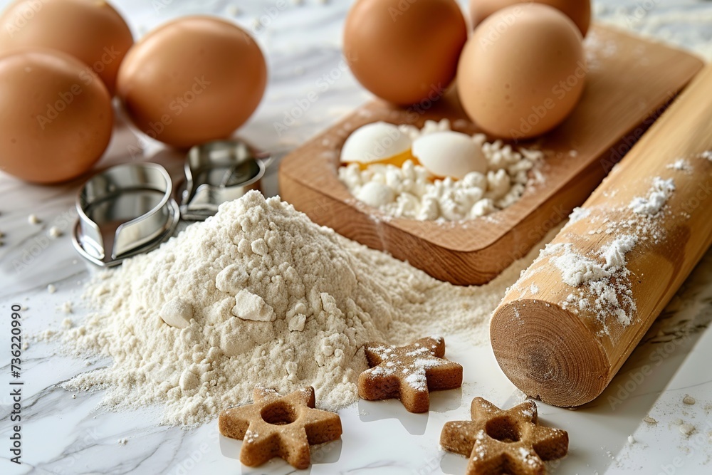 Home Baking Essentials Flat Lay
Home Baking Essentials Flat Lay