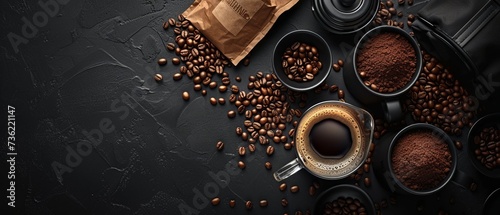 Coffee Connoisseur's Dream Flat Lay

 photo