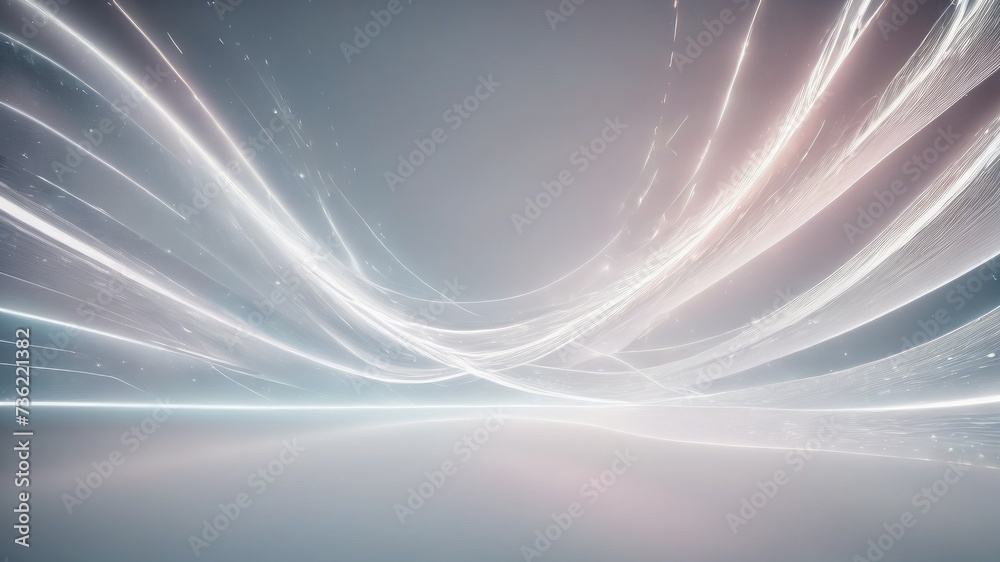 Clean white background, white abstract background, wavy background, curved background, backdrops background, white particles, and wavy background